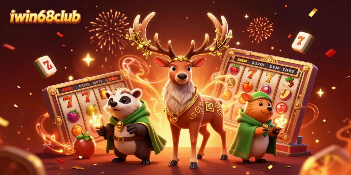 Immerse in the iwin68club casino world filled with magical creatures and vibrant gaming elements.