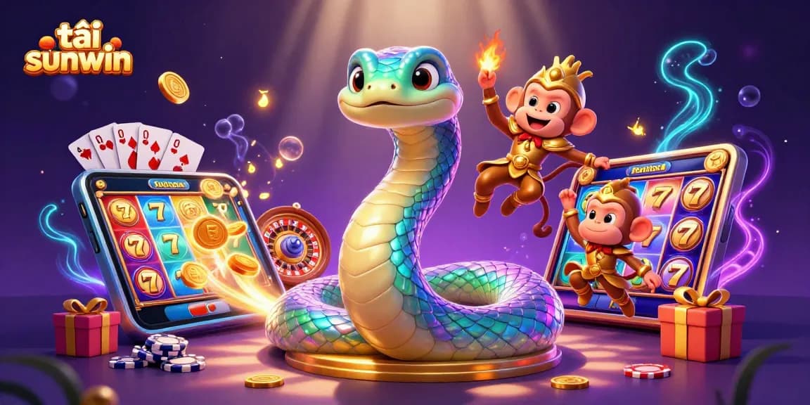 Play exciting slots with tải sunwin as a rainbow serpent and monkey king guide your gameplay!