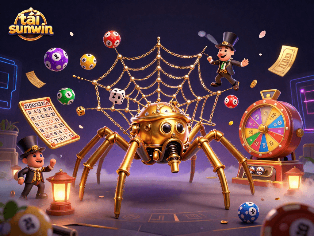 Tải sunwin to experience winning strategies in an energetic 3D casino scene with dynamic game elements.
