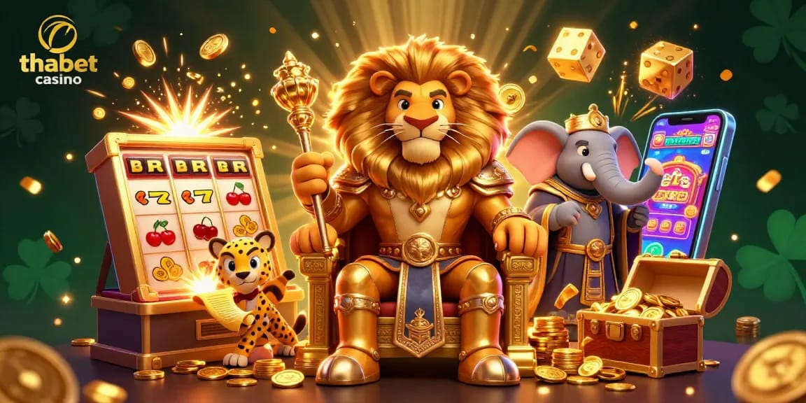Experience thrilling action at thabet casino with vibrant characters and exciting gaming elements.