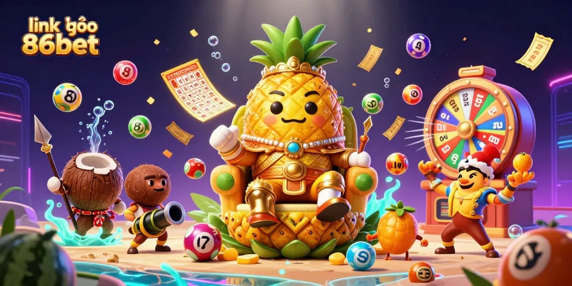 Experience fun at the beach casino with vibrant graphics and the link vào 86bet theme.
