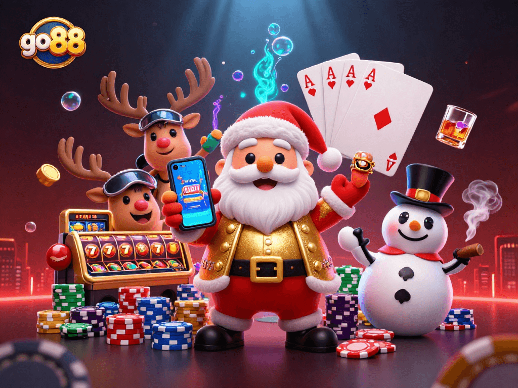 Play engaging games at go 88 and experience mesmerizing jackpots with festive characters.