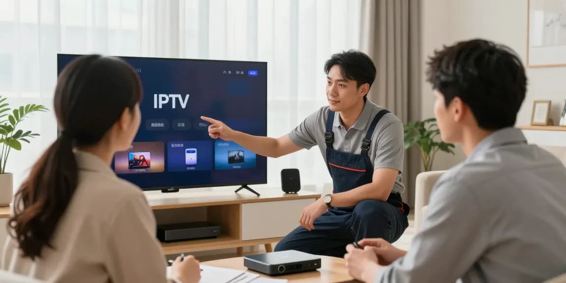 Trusted smart IPTV provider showcasing reliable local services