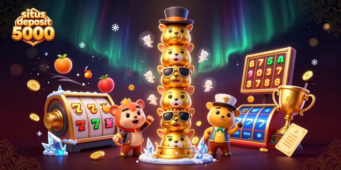 Experience big wins at situs deposit 5000 with vibrant slot games and dynamic casino action.