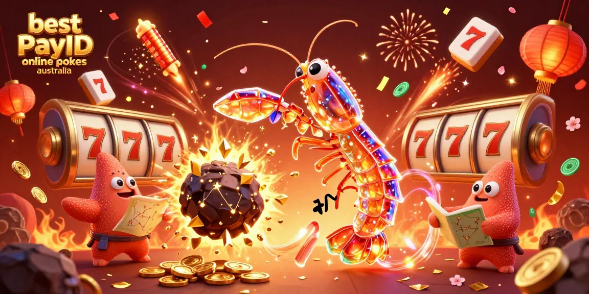 Experience the excitement of the best PayID online pokies Australia with colorful animated fun!