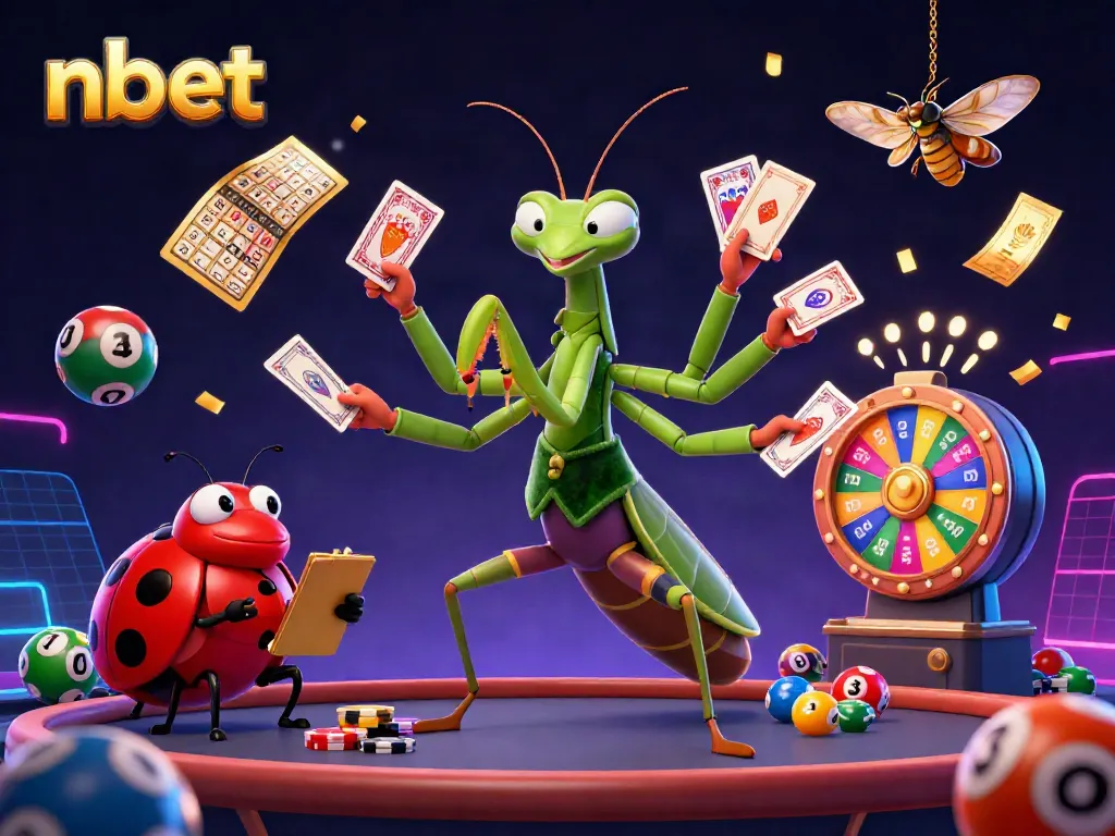 Engage with nbet, a vibrant casino scene featuring dynamic gaming elements and lively characters.