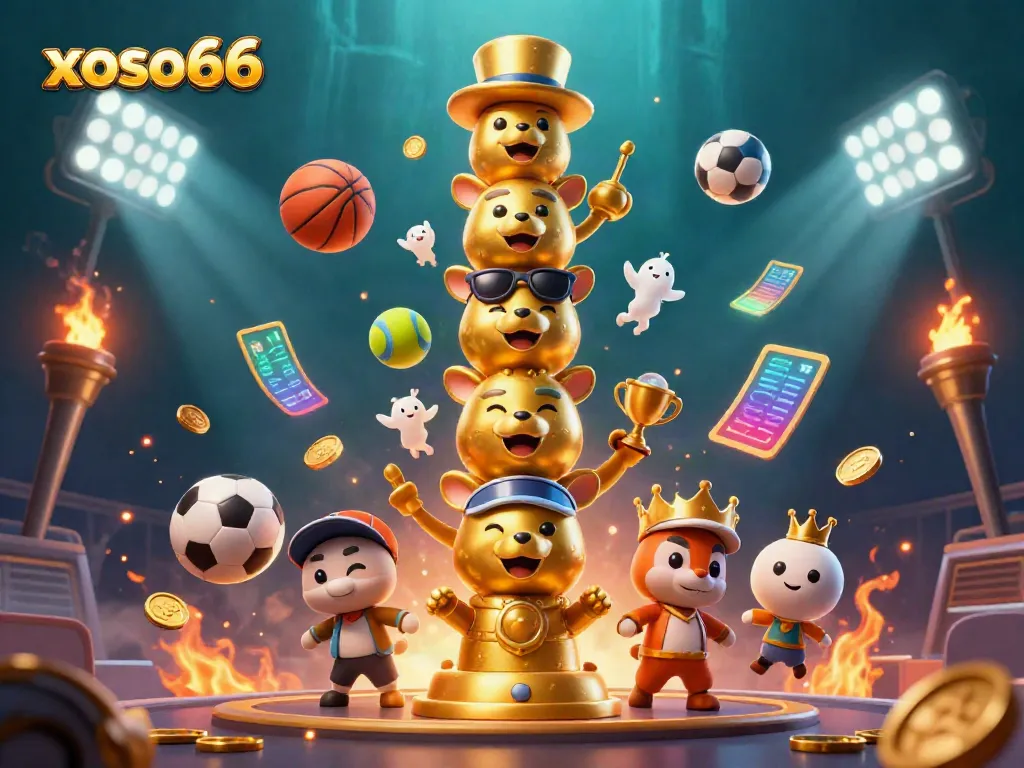 Xoso66 offers thrilling gameplay with dynamic spirits, vibrant sports elements, and golden rewards.