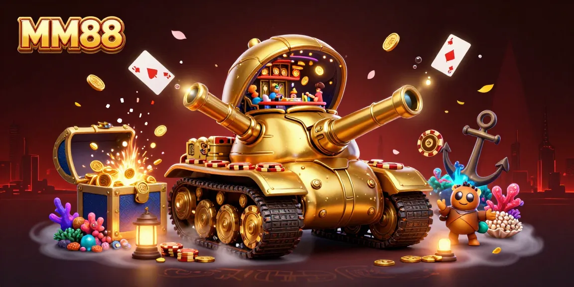 Win big at MM88 with thrilling casino adventures inside a golden beetle tank!