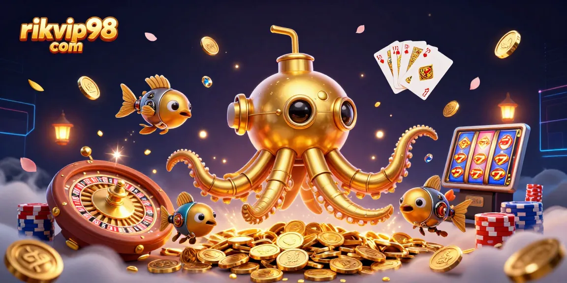 Win big at rikvip98 com with thrilling games, golden treasures, and unique casino elements.