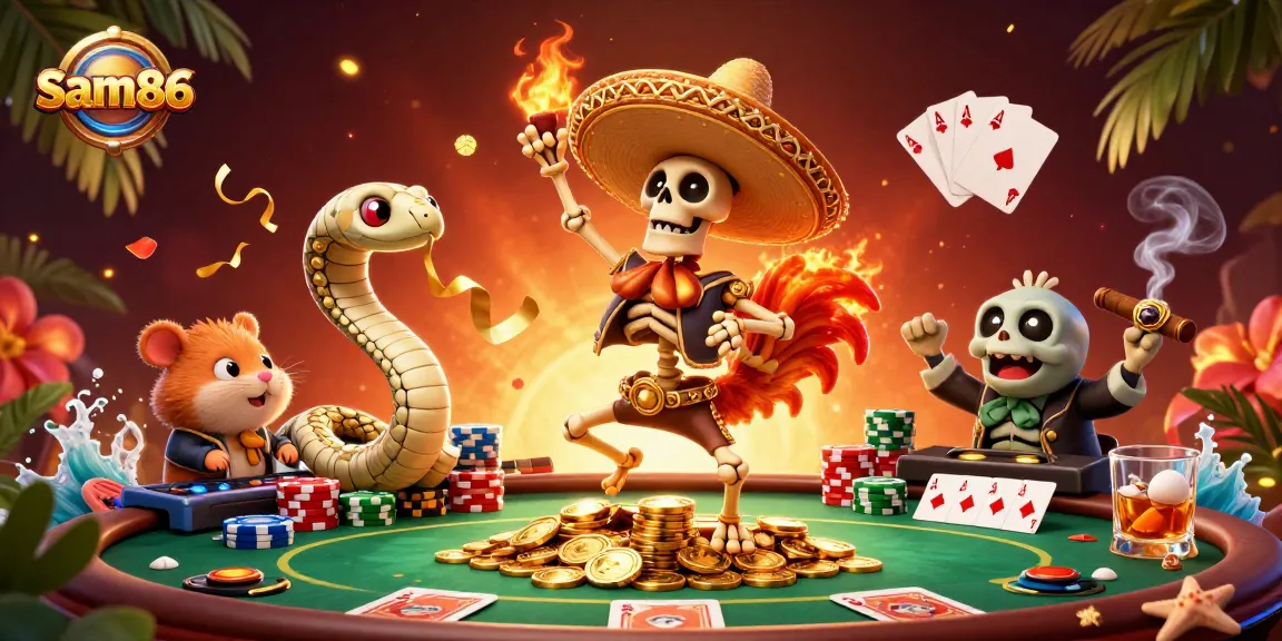 Experience exhilarating wins at sam86 with vibrant gaming, treasure, and dynamic characters.