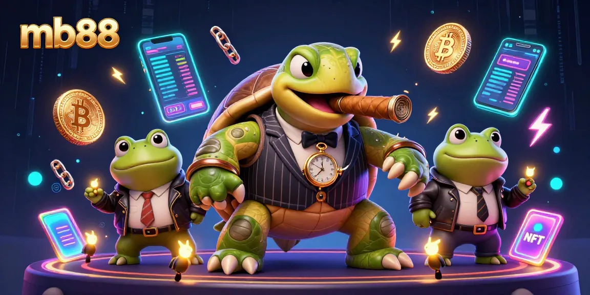 Place bets wisely at mb88 with the snapping turtle mobster and unique digital gambling elements.