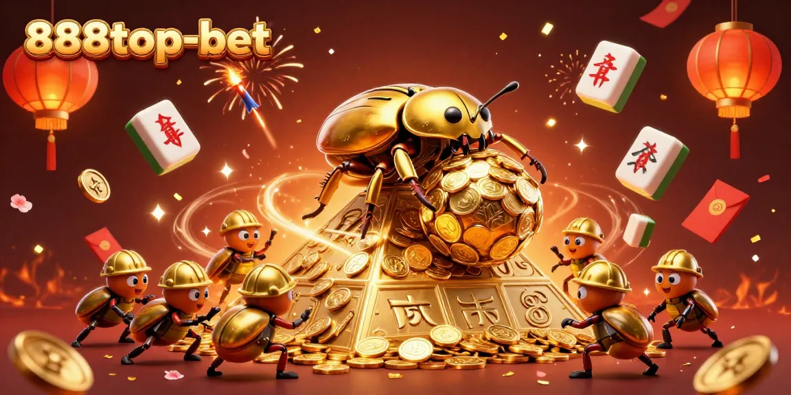 Experience the excitement of 888top-bet with vibrant casino-themed characters and dynamic elements.