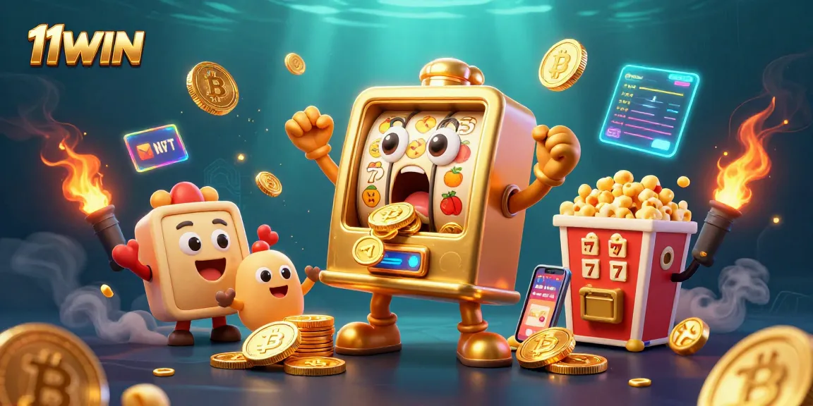 Win big with 11WIN's exciting gold slot chase and vibrant crypto dynamics!
